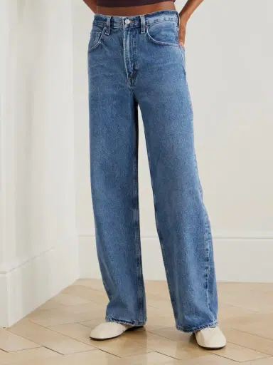 AGOLDE Low Curve Mid-rise Wide-leg Jeans | Thumbnail 3