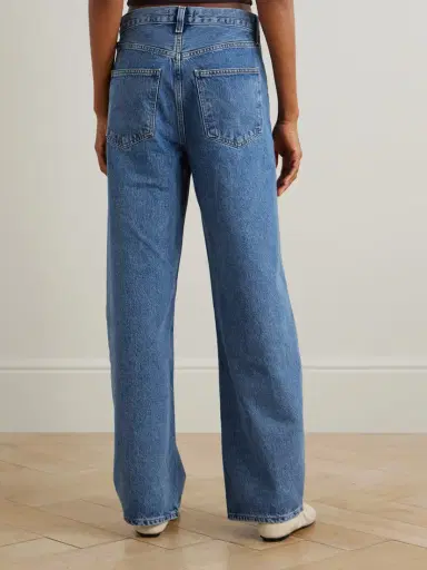 AGOLDE Low Curve Mid-rise Wide-leg Jeans | Thumbnail 4