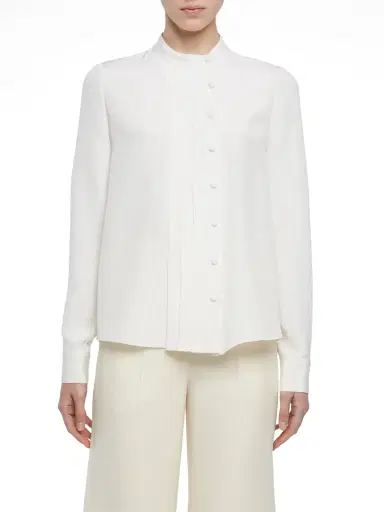 Adam Lippes Alina Top in Silk Crepe | Thumbnail 3