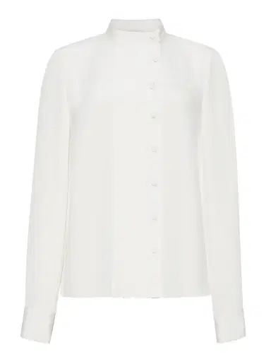 Adam Lippes Alina Top in Silk Crepe | Thumbnail 1