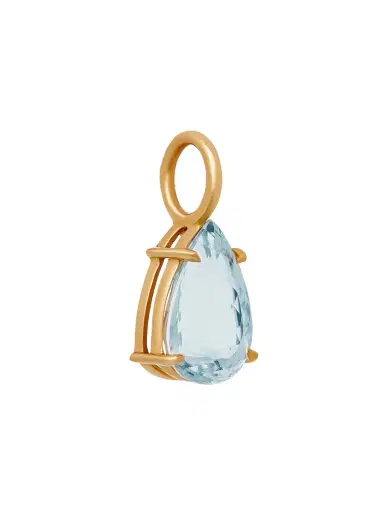 Beatriz Werebe Aquamarine Solitaire Charm | Thumbnail 2