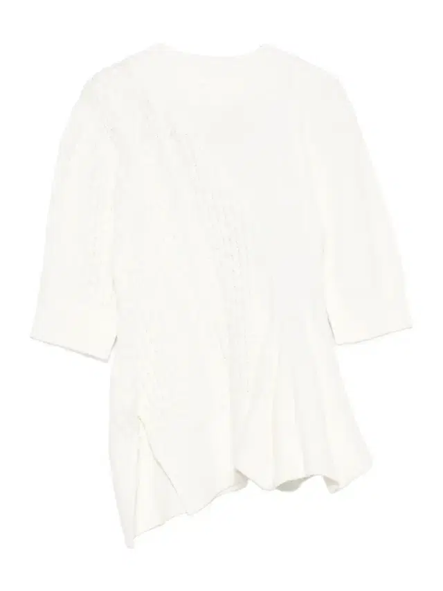 Sacai Asymmetric Knit Pullover
