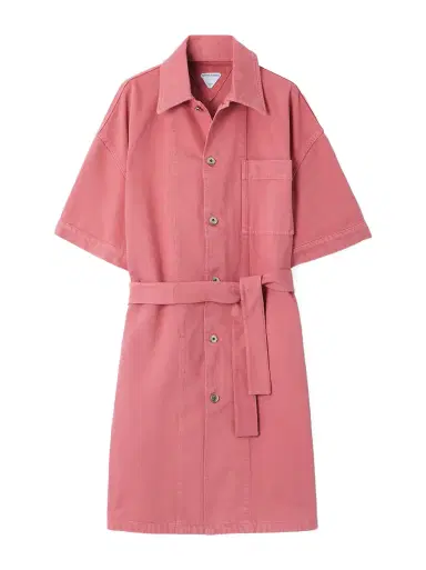 Bottega Veneta Belted Denim Shirtdress | Thumbnail 1 Bottega Veneta Belted Denim Shirtdress | Thumbnail 1