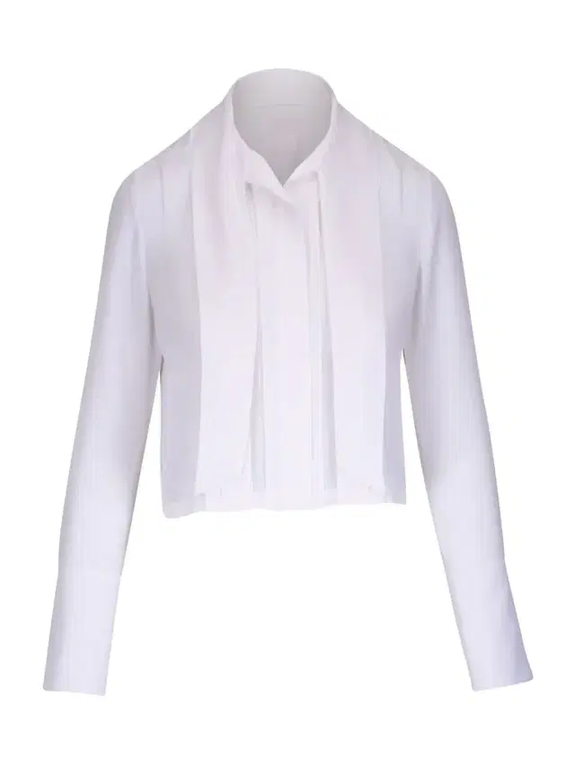 Bergman Top in Silk Georgette