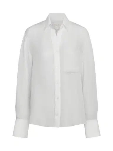 TWP Big Joe Shirt in Washed Silk Habotai | Thumbnail 1