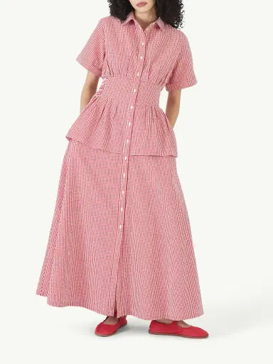 Rosie Assoulin Boogie Woogie Bugle Boy Dress | Thumbnail 4 Rosie Assoulin Boogie Woogie Bugle Boy Dress | Thumbnail 4