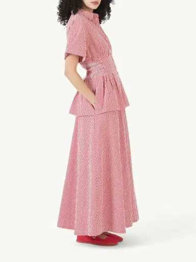 Rosie Assoulin Boogie Woogie Bugle Boy Dress | Thumbnail 5 Rosie Assoulin Boogie Woogie Bugle Boy Dress | Thumbnail 5