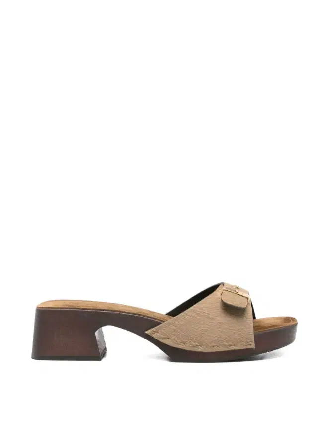 Britt Haircalf Clogs
