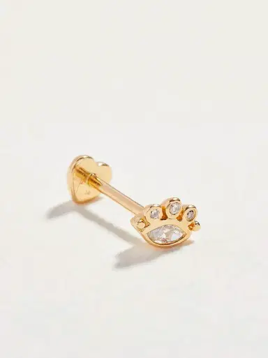 PAMELA LOVE Celestial Eye Stud | Thumbnail 2 PAMELA LOVE Celestial Eye Stud | Thumbnail 2