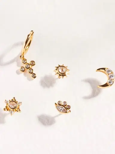 PAMELA LOVE Celestial Eye Stud | Thumbnail 3 PAMELA LOVE Celestial Eye Stud | Thumbnail 3