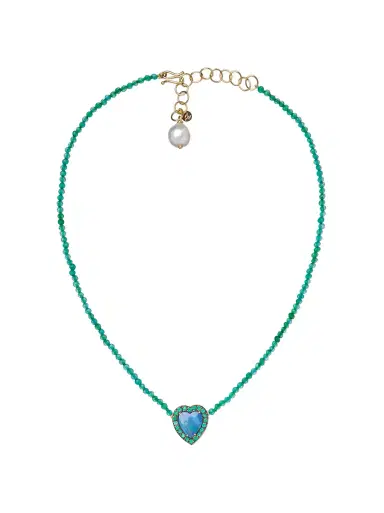Dany Chady Chalcedony Opal Doublet Choker | Thumbnail 1 Dany Chady Chalcedony Opal Doublet Choker | Thumbnail 1