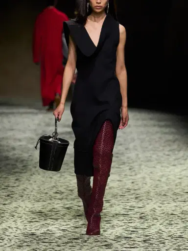 Bottega Veneta Column Midi Dress | Thumbnail 2 Bottega Veneta Column Midi Dress | Thumbnail 2