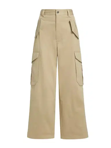 Bottega Veneta Compact Cotton Twill Trousers | Thumbnail 1 Bottega Veneta Compact Cotton Twill Trousers | Thumbnail 1