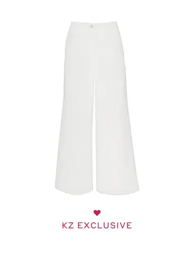 Kirna Zabête Exclusive Collection Cotton Drill Wide Leg Trousers | Thumbnail 1 Kirna Zabête Exclusive Collection Cotton Drill Wide Leg Trousers | Thumbnail 1