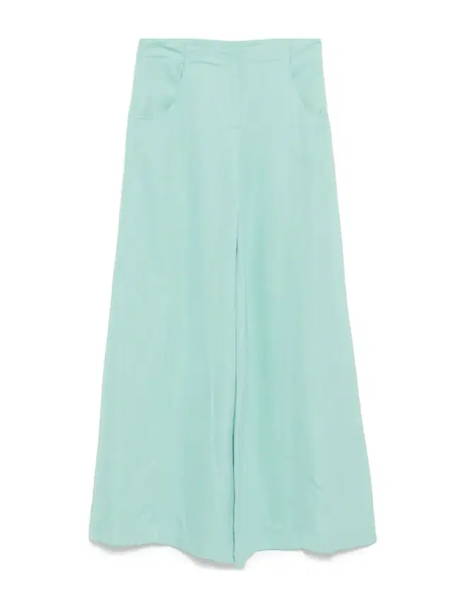 TWP Demie Pants in Coated Viscose Linen