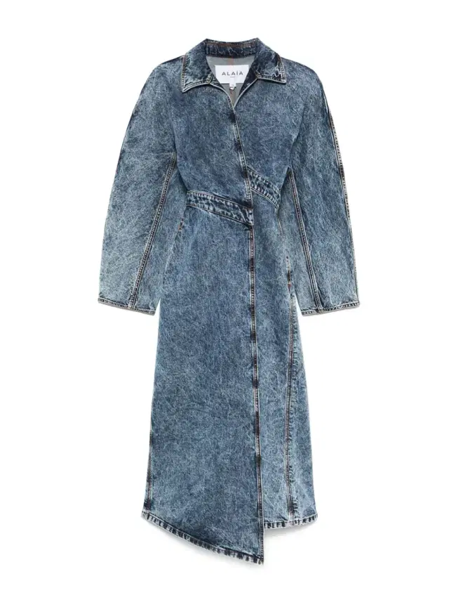 Denim Trench Coat