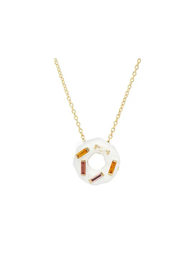 Aliita Donut Ice Glazed Necklace
