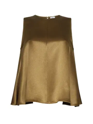 Adam Lippes Elias Silk Top | Thumbnail 1 Adam Lippes Elias Silk Top | Thumbnail 1