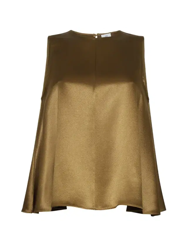 Adam Lippes Elias Silk Top