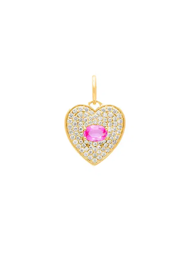 Anne Sisteron Heart Charm Pendant
