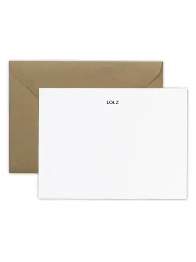 Terrapin Stationers Lolz Note Cards | Thumbnail 1