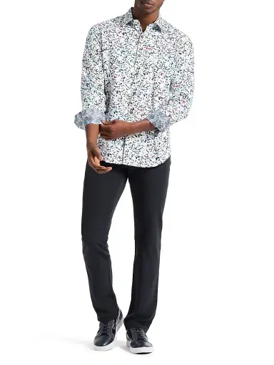 Robert Graham Men's Grady Performance Pants | Thumbnail 2 Robert Graham Men's Grady Performance Pants | Thumbnail 2