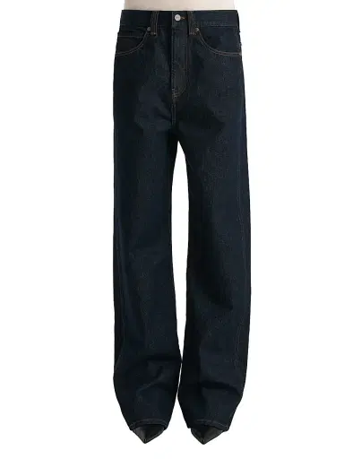 Khaite Women's Bonnie Mid-Rise Wide-Leg Jeans - Benson | Thumbnail 3 Khaite Women's Bonnie Mid-Rise Wide-Leg Jeans - Benson | Thumbnail 3
