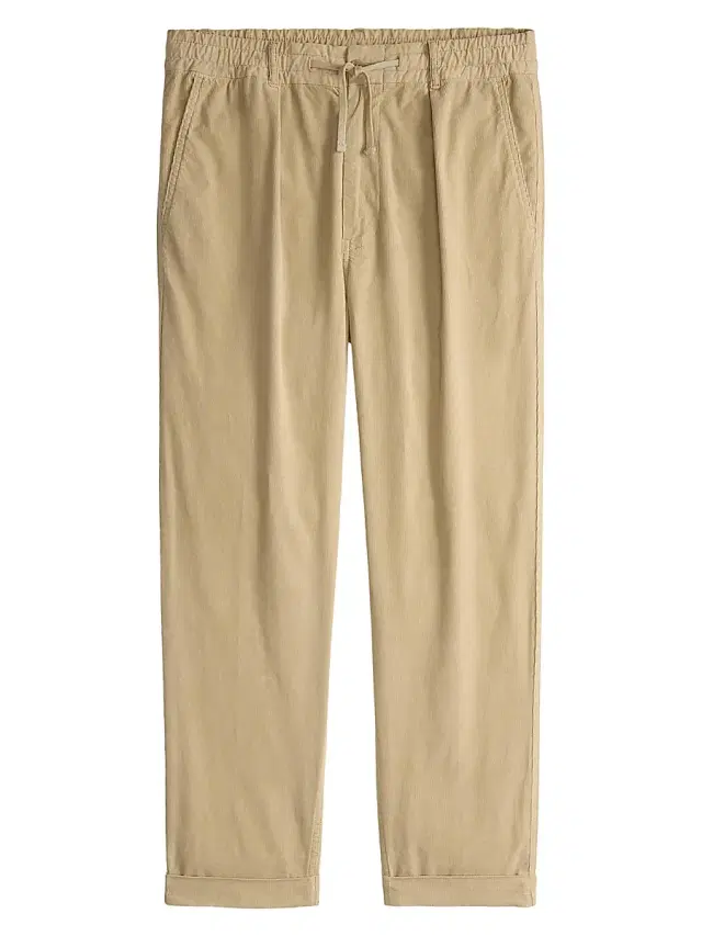 Polo Ralph Lauren Men's Stretch-Cotton Drawstring Pants - Dune Tan