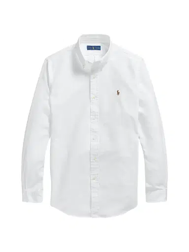 Polo Ralph Lauren Men's Button-Down Cotton Oxford Shirt - White | Thumbnail 1 Polo Ralph Lauren Men's Button-Down Cotton Oxford Shirt - White | Thumbnail 1
