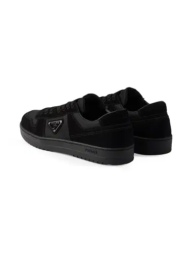 Prada Men's Downtown Re-Nylon and Suede Sneakers - Black - Size 12.5 | Thumbnail 3 Prada Men's Downtown Re-Nylon and Suede Sneakers - Black - Size 12.5 | Thumbnail 3