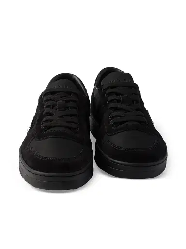 Prada Men's Downtown Re-Nylon and Suede Sneakers - Black - Size 12.5 | Thumbnail 4 Prada Men's Downtown Re-Nylon and Suede Sneakers - Black - Size 12.5 | Thumbnail 4