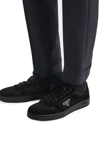 Prada Men's Downtown Re-Nylon and Suede Sneakers - Black - Size 12.5 | Thumbnail 5 Prada Men's Downtown Re-Nylon and Suede Sneakers - Black - Size 12.5 | Thumbnail 5