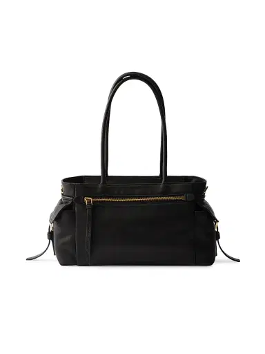 Prada Women's Medium Explore Nappa Leather Top Handle Bag - Black | Thumbnail 5