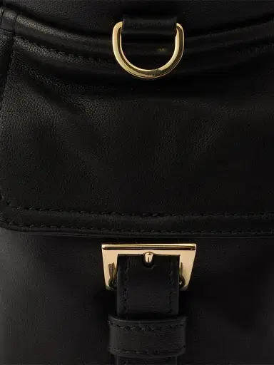 Prada Women's Medium Explore Nappa Leather Top Handle Bag - Black | Thumbnail 7