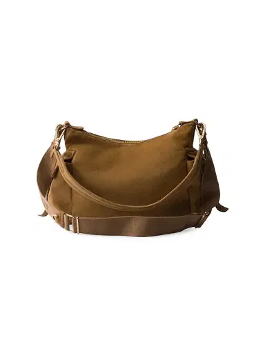 Prada Women's Explore Suede Shoulder Bag - Light Brown | Thumbnail 6 Prada Women's Explore Suede Shoulder Bag - Light Brown | Thumbnail 6