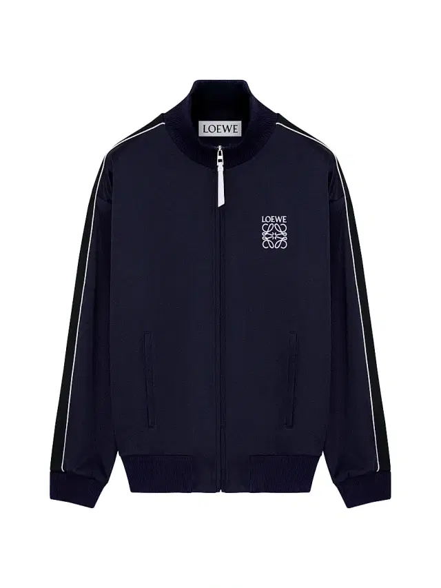 LOEWE Men's Logo Tracksuit Jacket - Dark Navy
