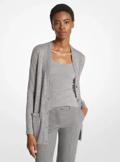Michael Kors Collection Cashmere Cardigan | Thumbnail 7 Michael Kors Collection Cashmere Cardigan | Thumbnail 7