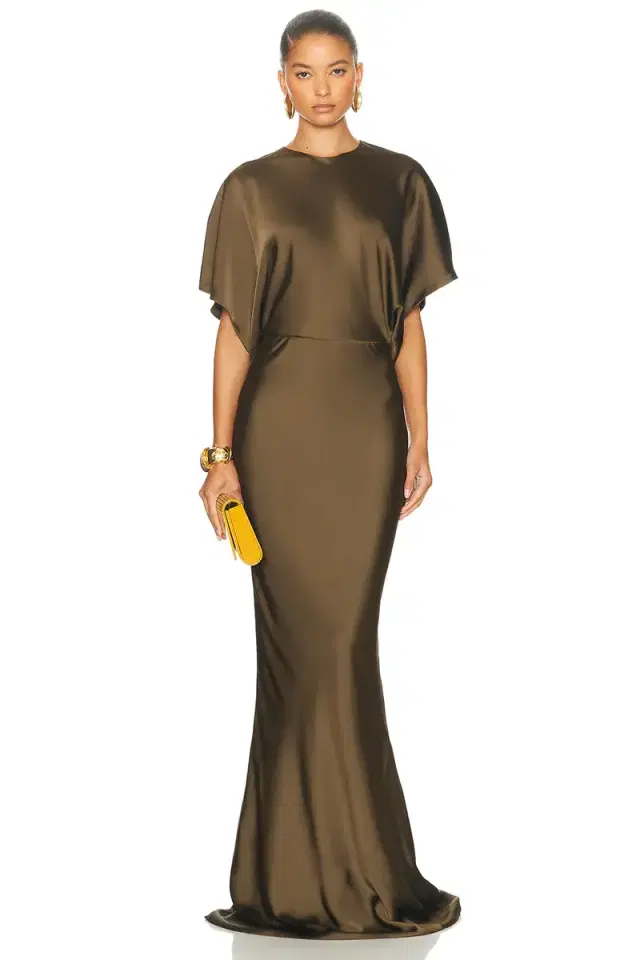 Norma Kamali Reverse Obie Gown