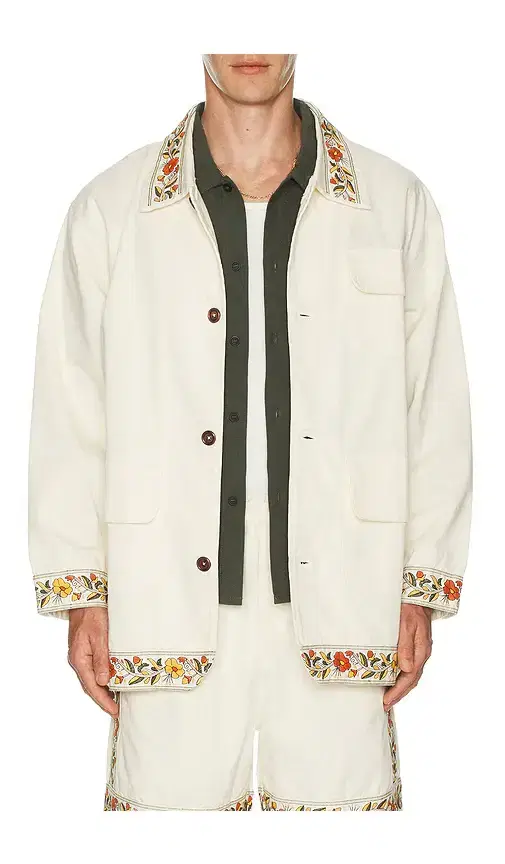 Found Found Kantha Floral Work Jacket