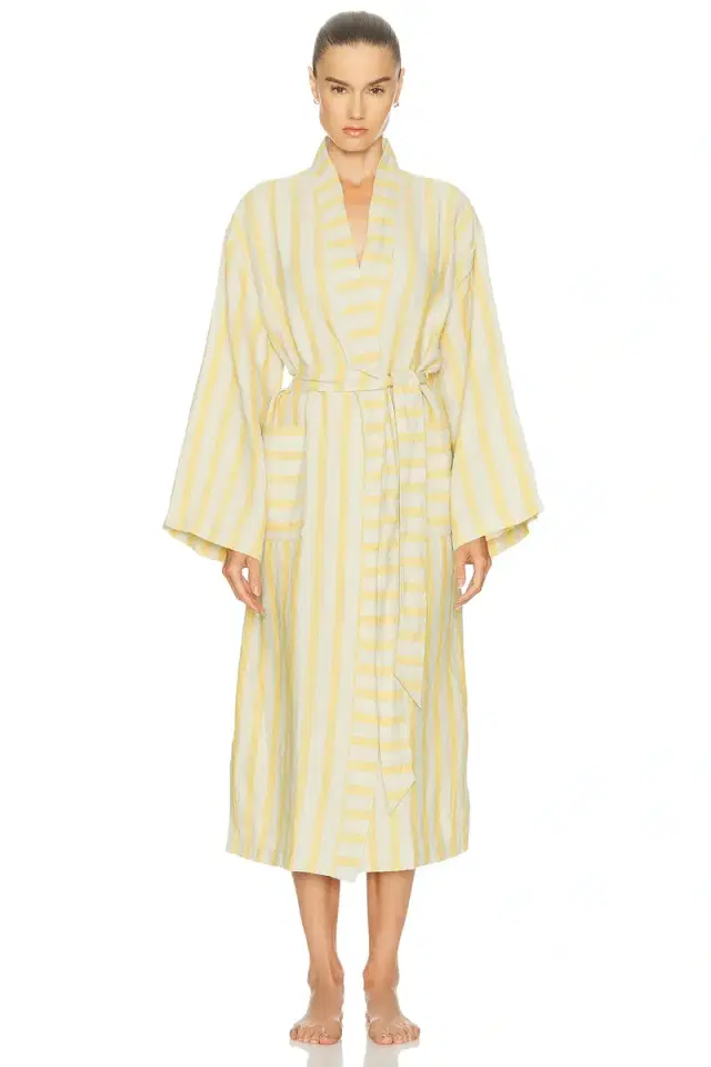 Parachute Linen Stripe Robe