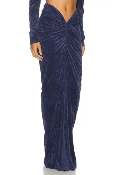 Atlein Ruched Long Skirt | Thumbnail 2 Atlein Ruched Long Skirt | Thumbnail 2