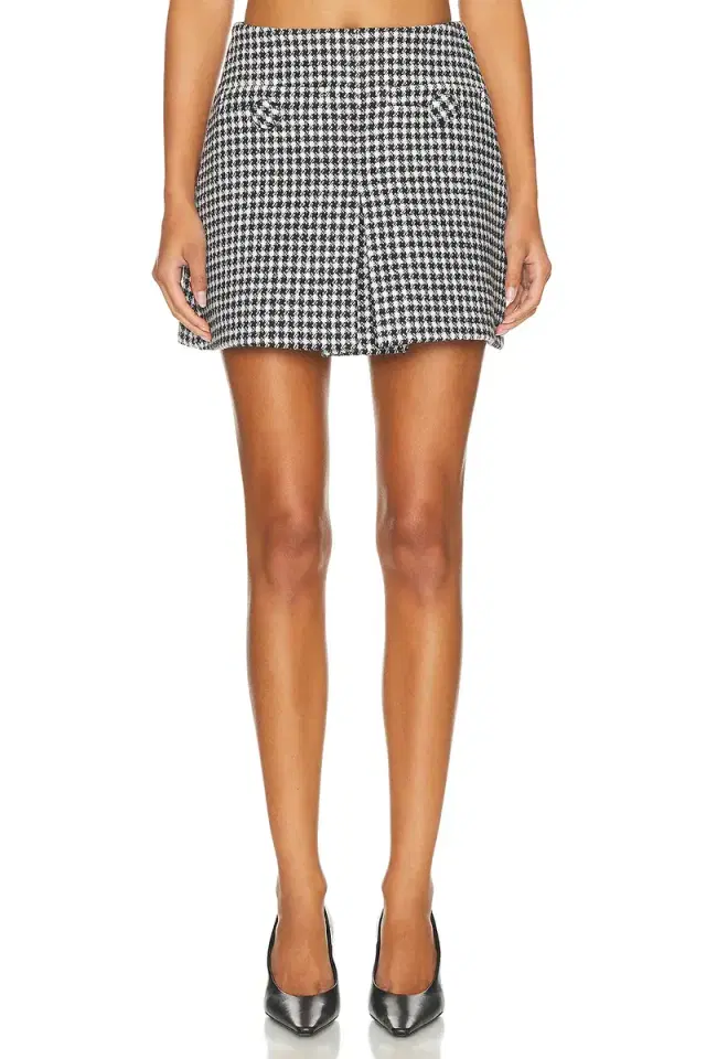 Marc Jacobs Gingham Tweed Mini Skirt