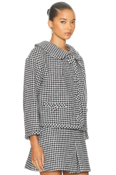 Marc Jacobs Gingham Tweed Jacket | Thumbnail 2