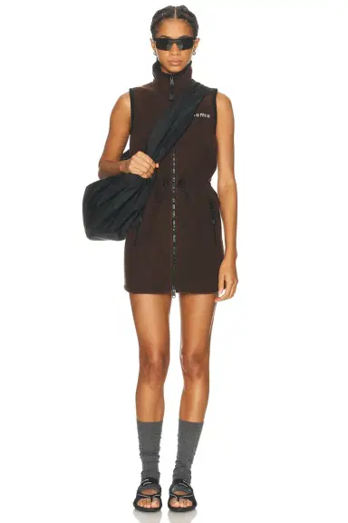 Miu Miu Sleeveless Mini Dress | Thumbnail 4
