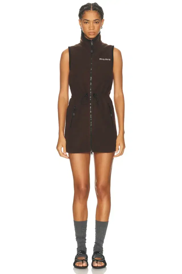 Miu Miu Sleeveless Mini Dress