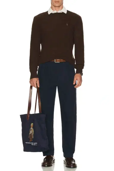 Polo Ralph Lauren Wool Cashmere Cable Knit Crewneck Sweater | Thumbnail 2