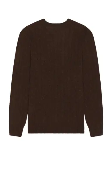 Polo Ralph Lauren Wool Cashmere Cable Knit Crewneck Sweater | Thumbnail 4