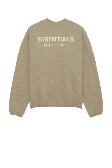 Fear of God ESSENTIALS Modern Fit Fleece Crewneck | Thumbnail 3