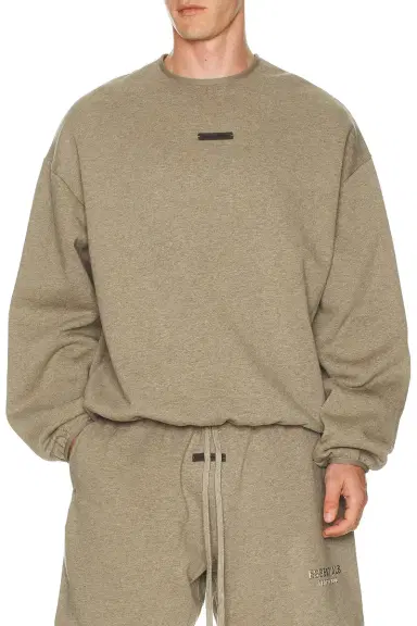 Fear of God ESSENTIALS Modern Fit Fleece Crewneck | Thumbnail 1