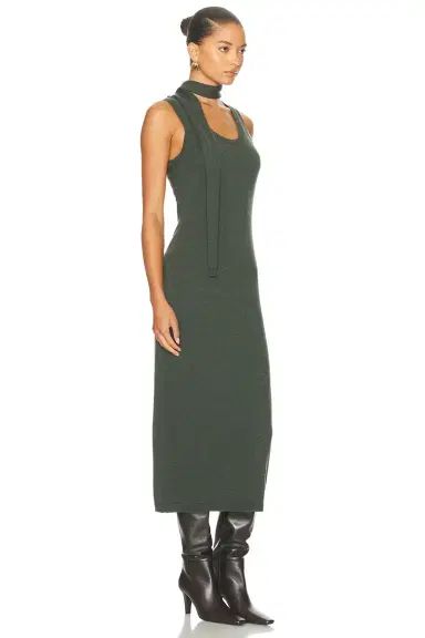 Matthew Bruch Scarf Tank Midi Dress | Thumbnail 2